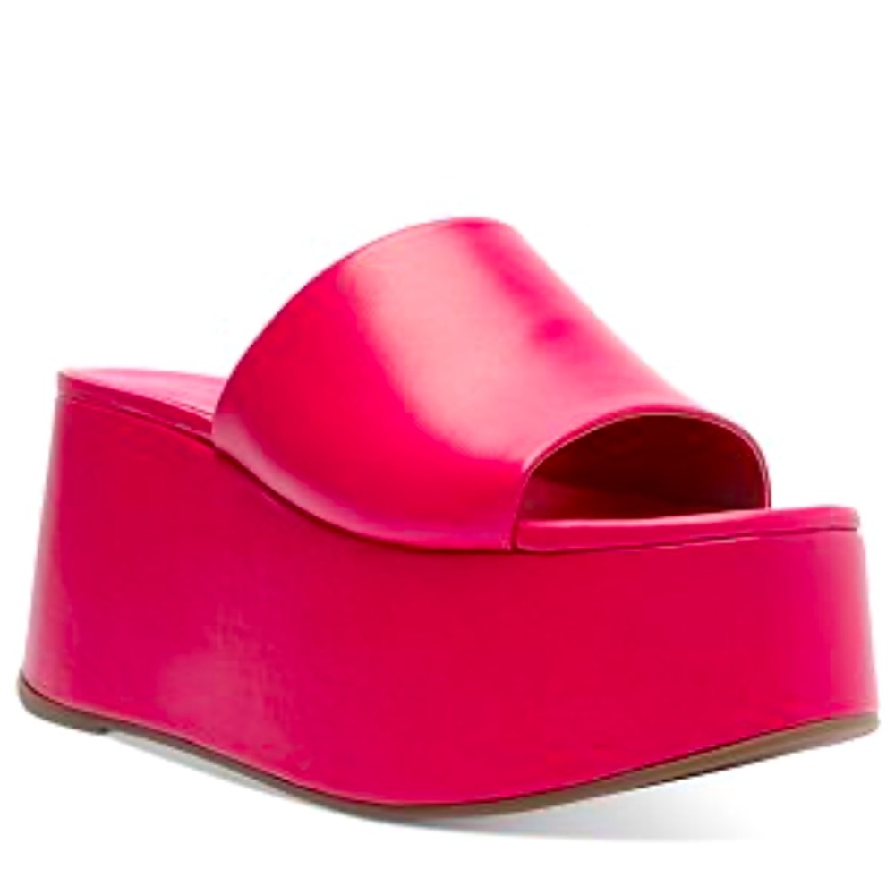 SCHUTZ platform sandal slide